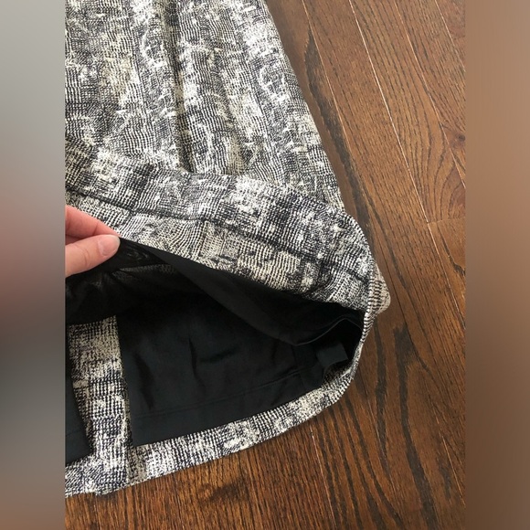 M.M. LAFLEUR Women’s 10 The Aditi Dress in Crackle Black/White -Knee Length- NWT - Picture 10 of 13